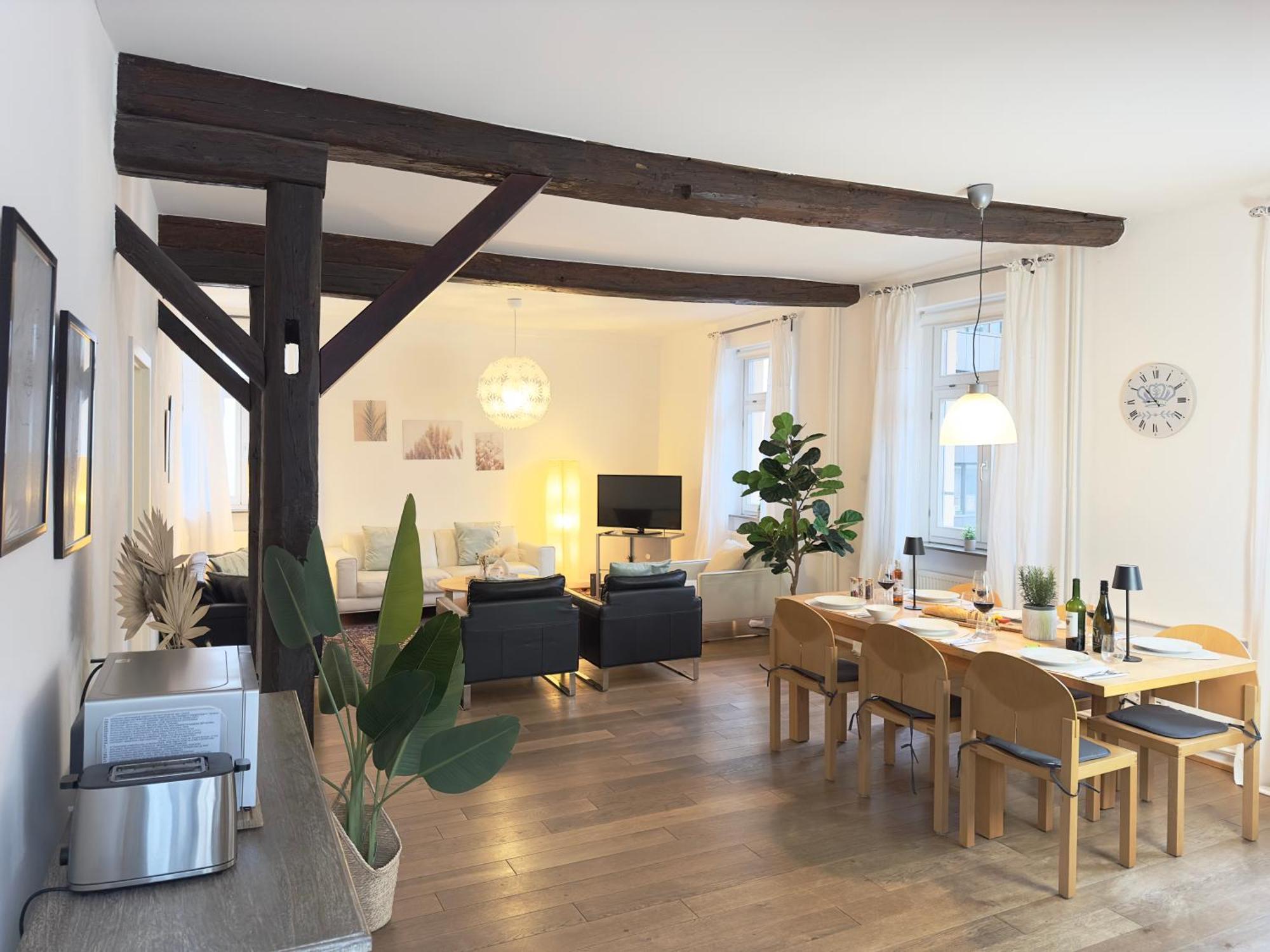 Luxury Old Town Suite - Xxl Terrasse & Xxl Penthouse Heidelberg Esterno foto